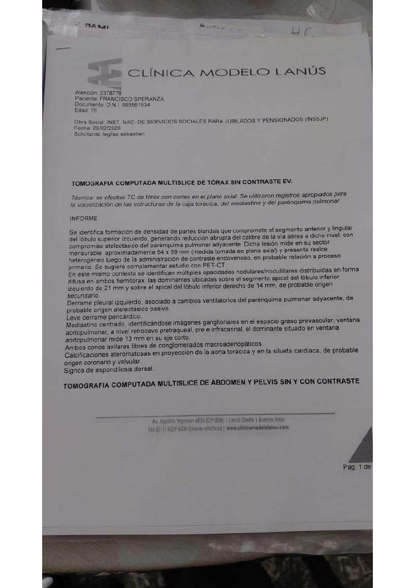 Informe del 26/02/2026, página 1 de 2